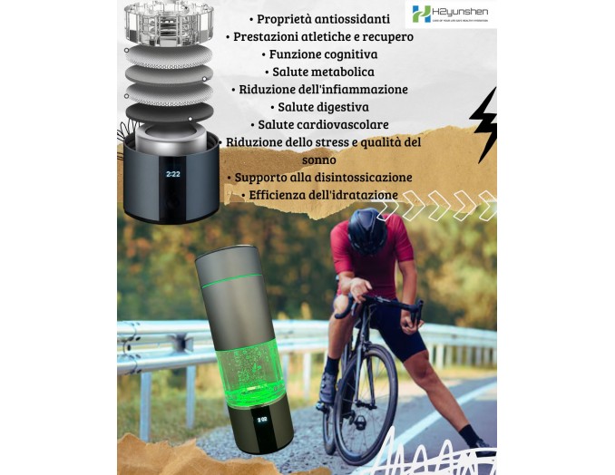 Assunzione di acqua ricca di idrogeno: recensioni sui benefici per la resistenza muscolare, le prestazioni e il recupero dalla fatica durante l'allenamento con i pesi